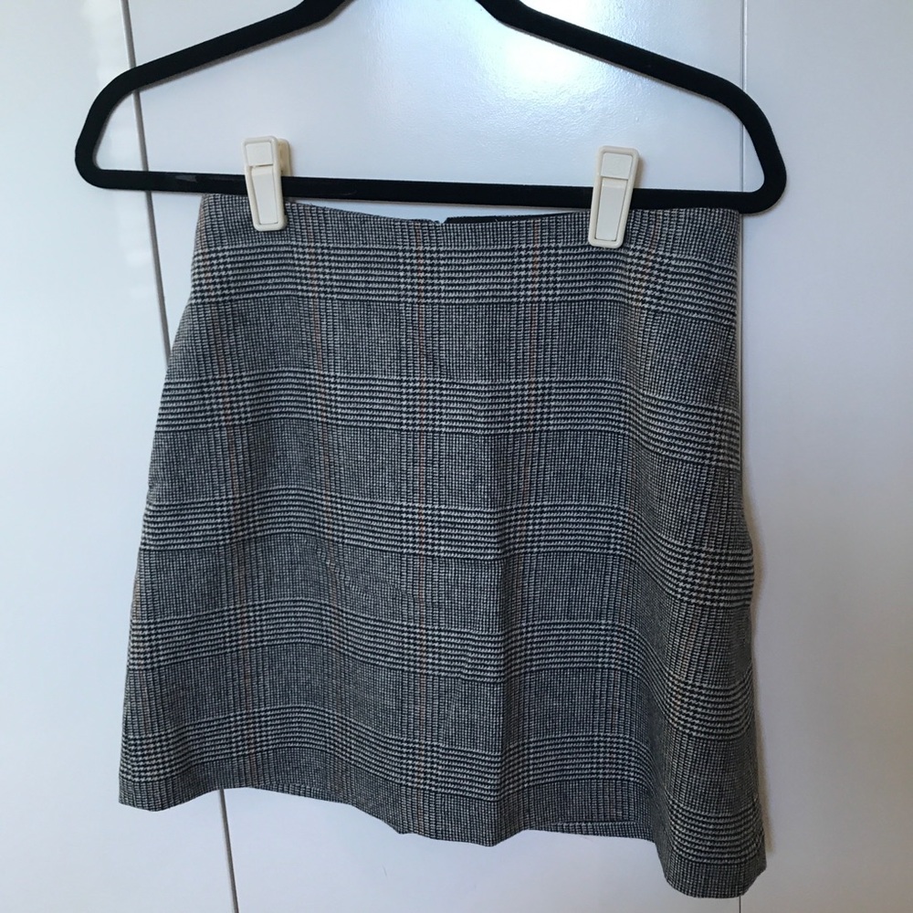 Plaid Mini Skirt